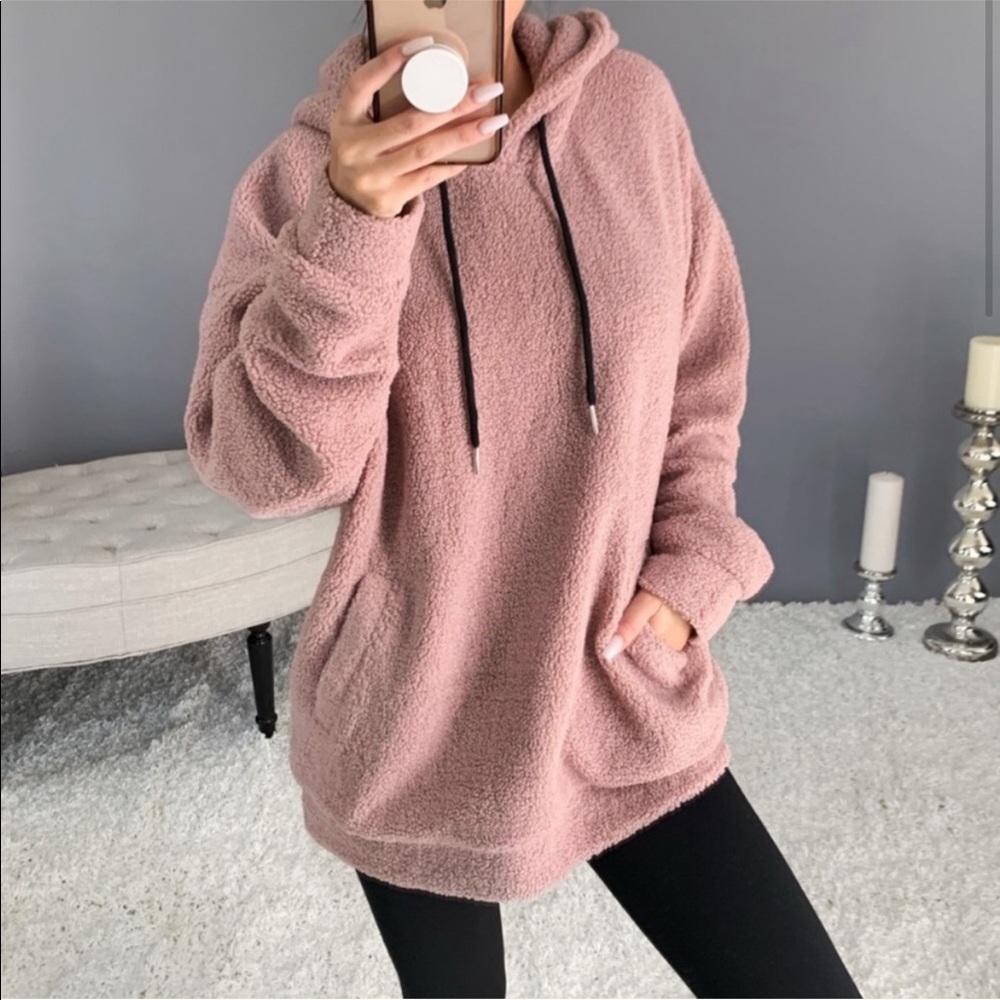 Mauve Cozy Hoodie